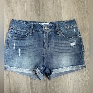 RSQ Mid rise Cuff Jean shorts size 12